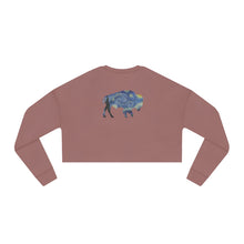 Cargar imagen en el visor de la galería, Sudadera corta para mujer Van Gogh Starry Night Buffalo NY