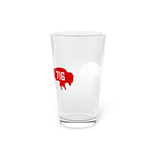 Load image into Gallery viewer, Buffalo 716 Pint Glass, 16oz