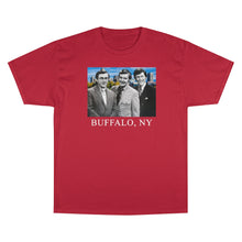 Load image into Gallery viewer, Buffalo Retro News Personalities Champion T-Shirt