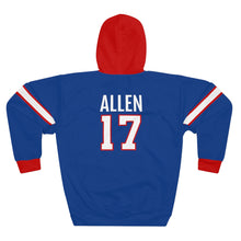 将图片加载到图库查看器,Josh Allen Buffalo #17 男女通用套头连帽衫