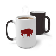 Load image into Gallery viewer, Blue & Red Buffalo - Color Changing Mug