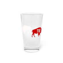 Load image into Gallery viewer, Buffalo 716 Pint Glass, 16oz