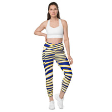 Load image into Gallery viewer, Sabres Zubaz Crossover Leggings with Pockets
