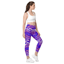 Load image into Gallery viewer, Buffalo Zubaz Crossover Leggings With Pockets
