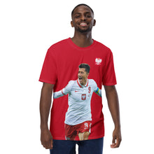 Cargar imagen en el visor de la galería, Camiseta Polonia Mundial Lewandowski