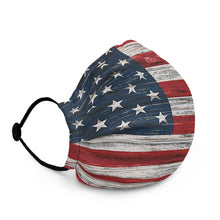 将图片加载到图库查看器,美国国旗口罩