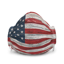 将图片加载到图库查看器,美国国旗口罩