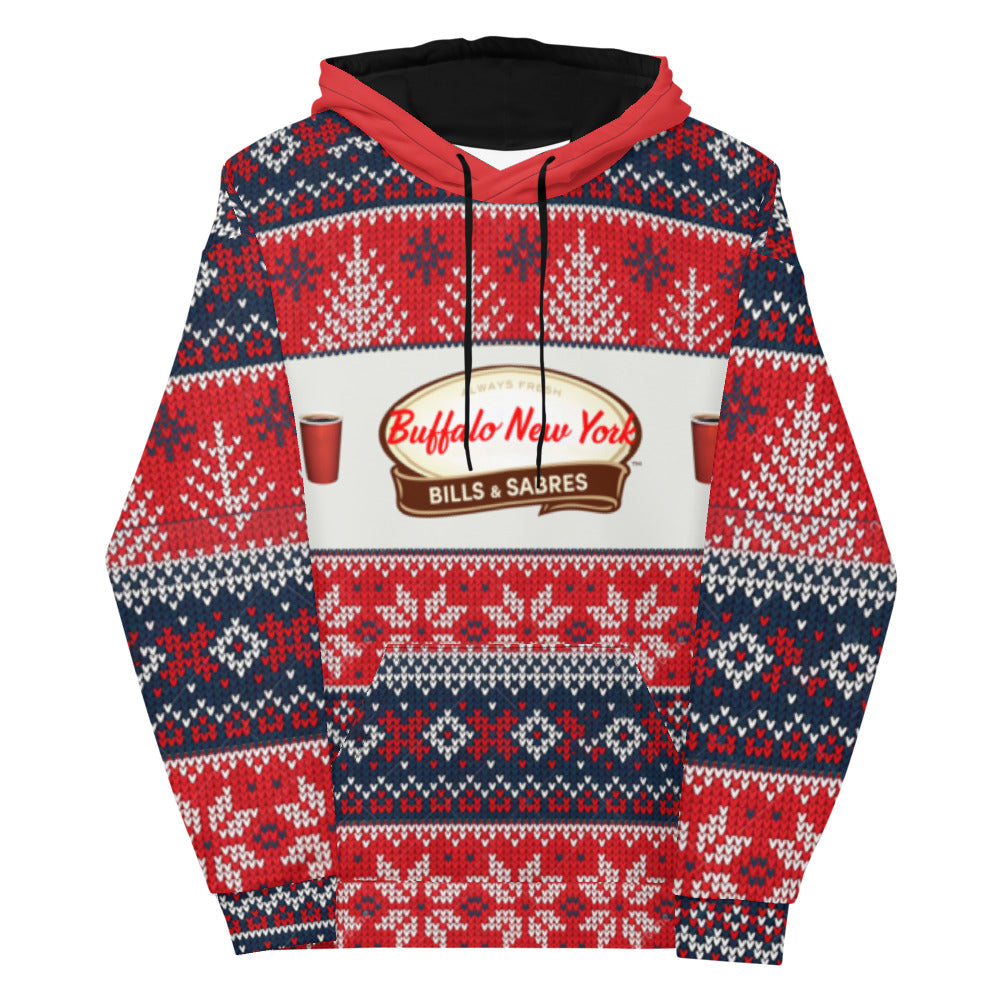 Tim Hortons Buffalo NY Hoodie Ugly Christmas Sweater