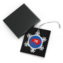 Load image into Gallery viewer, Buffalo 716 Snowflake Ornament