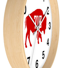 Load image into Gallery viewer, Buffalo 716 Wall Clock