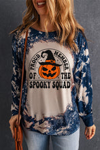 Load image into Gallery viewer, Round Neck PROUD MEMBER OF THE SPOOKY SQUAD Graphic Sweatshirt