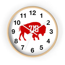 Load image into Gallery viewer, Buffalo 716 Wall Clock