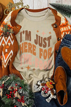 Load image into Gallery viewer, I’m Here For The Food Thanksgiving Sweatshirt
