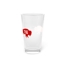 Load image into Gallery viewer, Buffalo 716 Pint Glass, 16oz