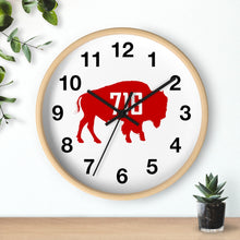 Load image into Gallery viewer, Buffalo 716 Wall Clock