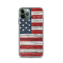 将图片加载到图库查看器,美国国旗 iPhone 手机壳