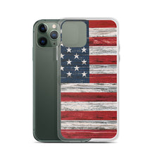 将图片加载到图库查看器,美国国旗 iPhone 手机壳