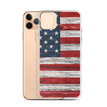 将图片加载到图库查看器,美国国旗 iPhone 手机壳