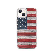 将图片加载到图库查看器,美国国旗 iPhone 手机壳