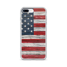 将图片加载到图库查看器,美国国旗 iPhone 手机壳