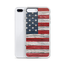 将图片加载到图库查看器,美国国旗 iPhone 手机壳