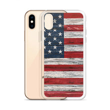 将图片加载到图库查看器,美国国旗 iPhone 手机壳