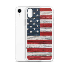 将图片加载到图库查看器,美国国旗 iPhone 手机壳