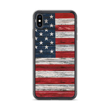 将图片加载到图库查看器,美国国旗 iPhone 手机壳