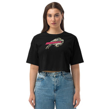 Load image into Gallery viewer, Bills camo Loose drop shoulder crop top