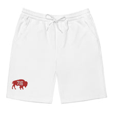 Load image into Gallery viewer, 716 Buffalo Embroidered Men&#39;s Fleece Shorts
