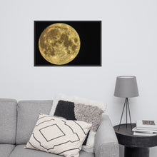 Load image into Gallery viewer, Full Moon Framed Poster
