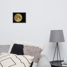 Load image into Gallery viewer, Full Moon Framed Poster
