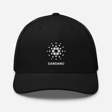 将图片加载到图库查看器,卡尔达诺加密货币帽子