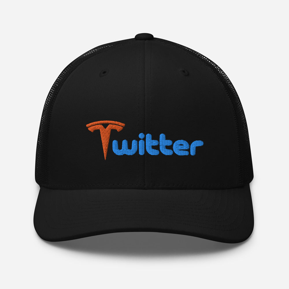 Tesla Twitter Trucker Hat