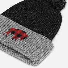 Load image into Gallery viewer, Buffalo Plaid Pom-Pom Beanie