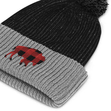 Load image into Gallery viewer, Buffalo Plaid Pom-Pom Beanie