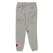 Load image into Gallery viewer, Red &amp; White Buffalo Fleece Sweatpants
