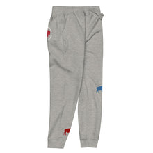 将图片加载到图库查看器,红色 & 白色水牛绒运动裤