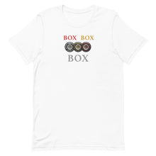 Load image into Gallery viewer, Formula 1 Box Box Box T-Shirt
