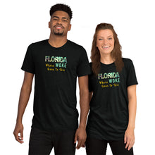 Load image into Gallery viewer, Florida Where Woke Goes To Die T-shirt
