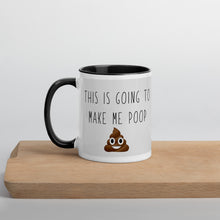 将图片加载到图库查看器,This is going to make me poop mug