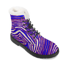 Load image into Gallery viewer, Buffalo Zubaz Womens Fur Leather Boots
