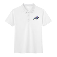 将图片加载到图库查看器，Bills Zubaz Logo Unisex Cotton Polo Shirt

