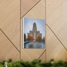 Load image into Gallery viewer, Buffalo City Hall and Street Canvas Wrap Wall Art
