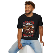 Load image into Gallery viewer, Canada #2 in Hockey T-Shirt — 'Dead  Last, Fighting Fires' Canadian Hockey Tee
