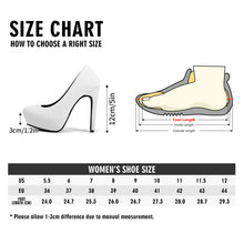 Load image into Gallery viewer, Zubaz Women Platform Pumps 5 Inch High Heels
