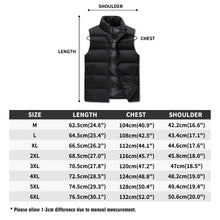 Load image into Gallery viewer, Buffalo Logo Mens Collar Zip Up Puffer Vest Jacket
