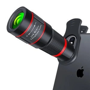 iPhone or Android Cell Phone Clip-On Telescope