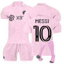 Load image into Gallery viewer, Inter Miami Messi No 10 Home &amp; Away Soccer Kit Kids Jersey
