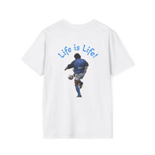 Load image into Gallery viewer, Diego Maradona Life is Life T-Shirt — "La La La" Chant Tee

